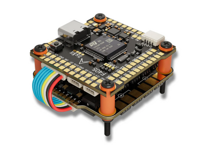 DAKEFPV F405 Flight Controller & 8S 70A 4-in-1 ESC Stack Dual Cam Switching(Mission Planner/Betaflight/Inav)