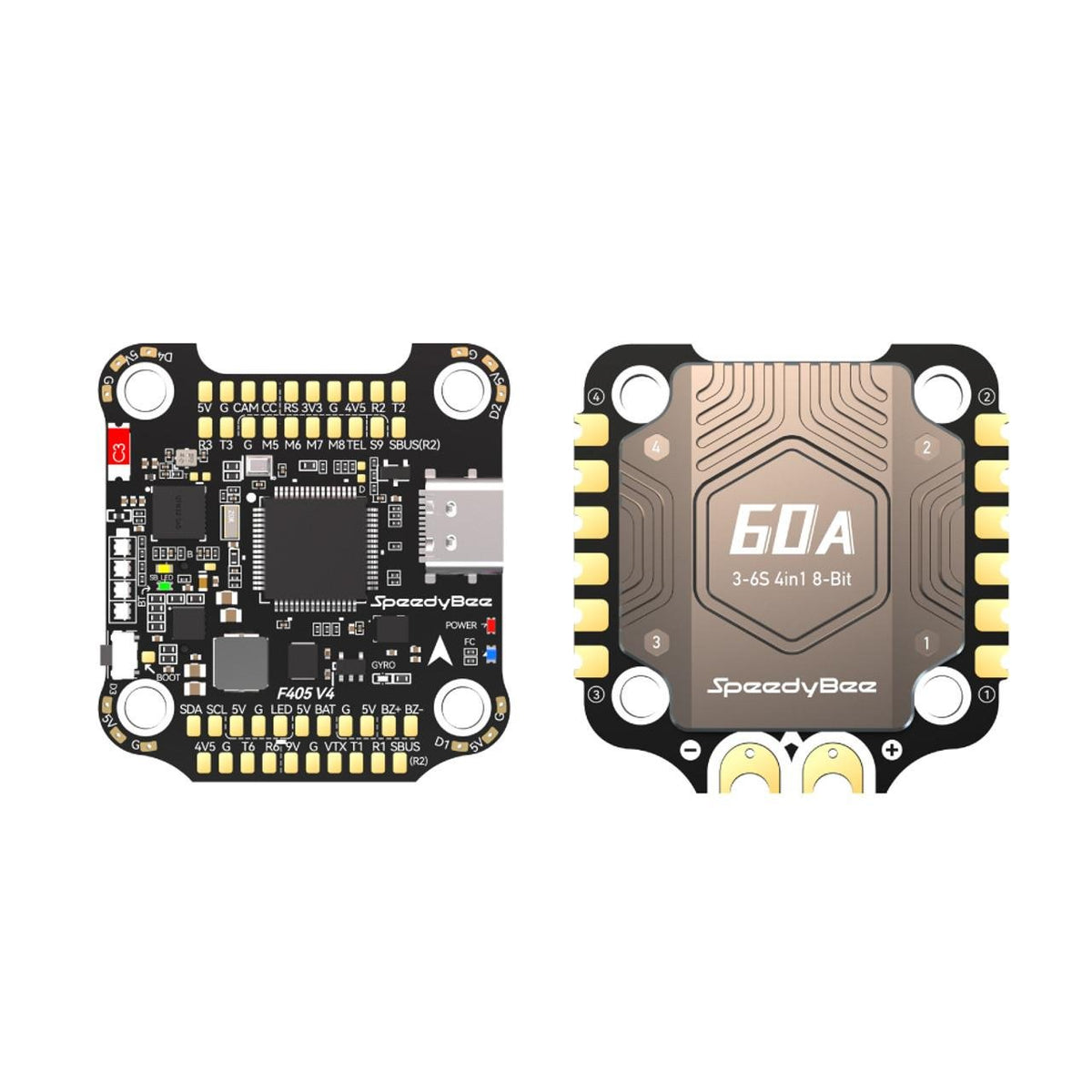 F405 V4 BLS 60A 30×30 FC&ESC Stack (SPEEDYBEE ODM)