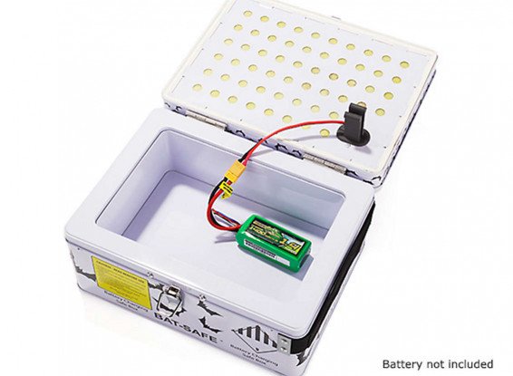 Bat-Safe LiPo Battery Charging Safe Box